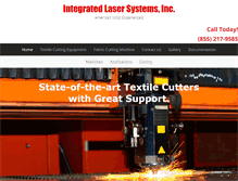 Tablet Screenshot of integratedlasers.com